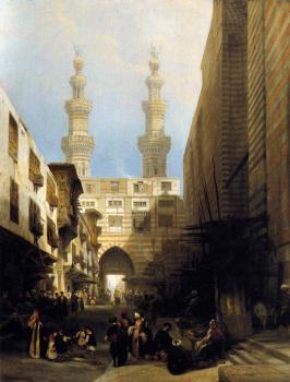 David Roberts : A View In Cairo